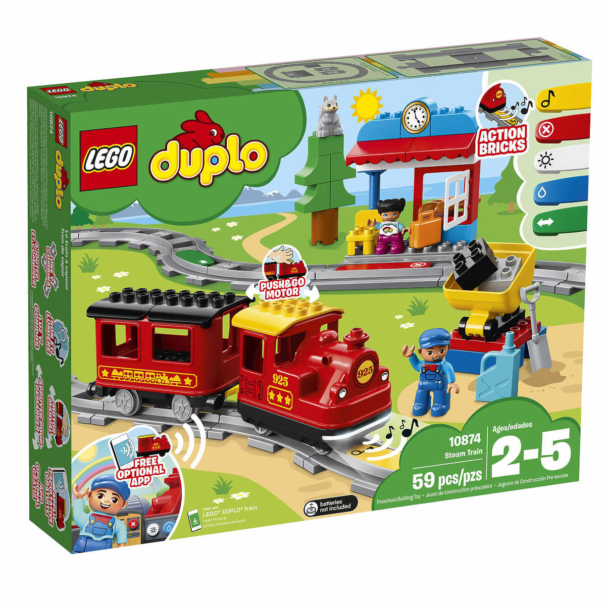 LEGO DUPLO pociąg parowy