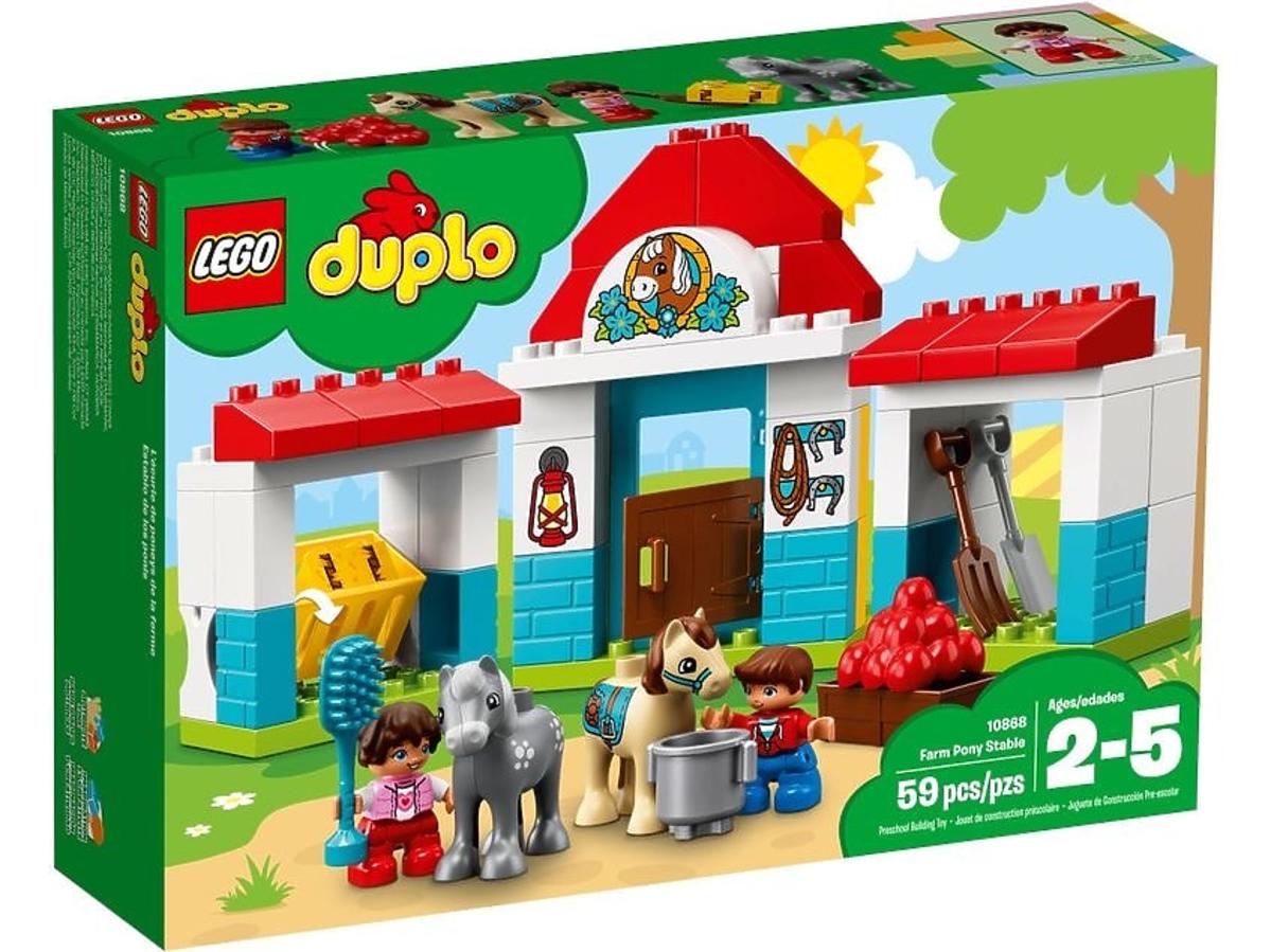 Lego Duplo Stajnia z kucykami 10868 pudełko