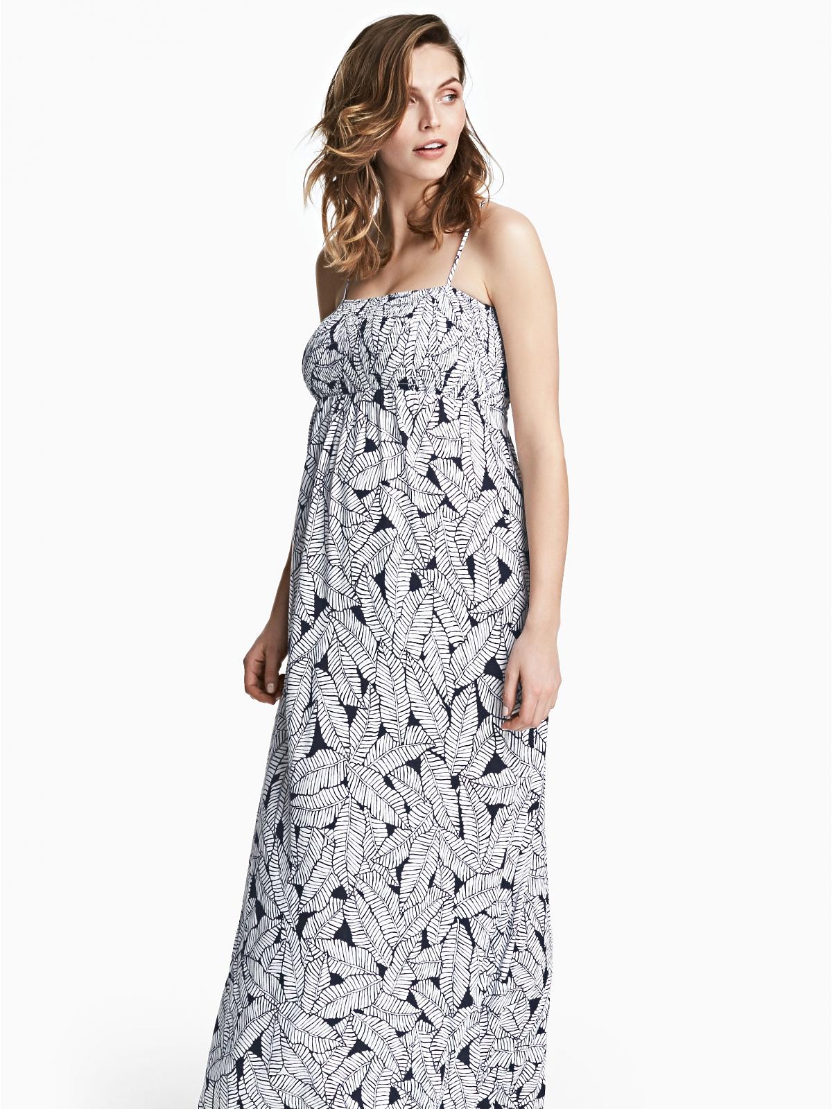 letnia sukienka H&M dla ciężarnych w kwiatowy wzorek.jpg