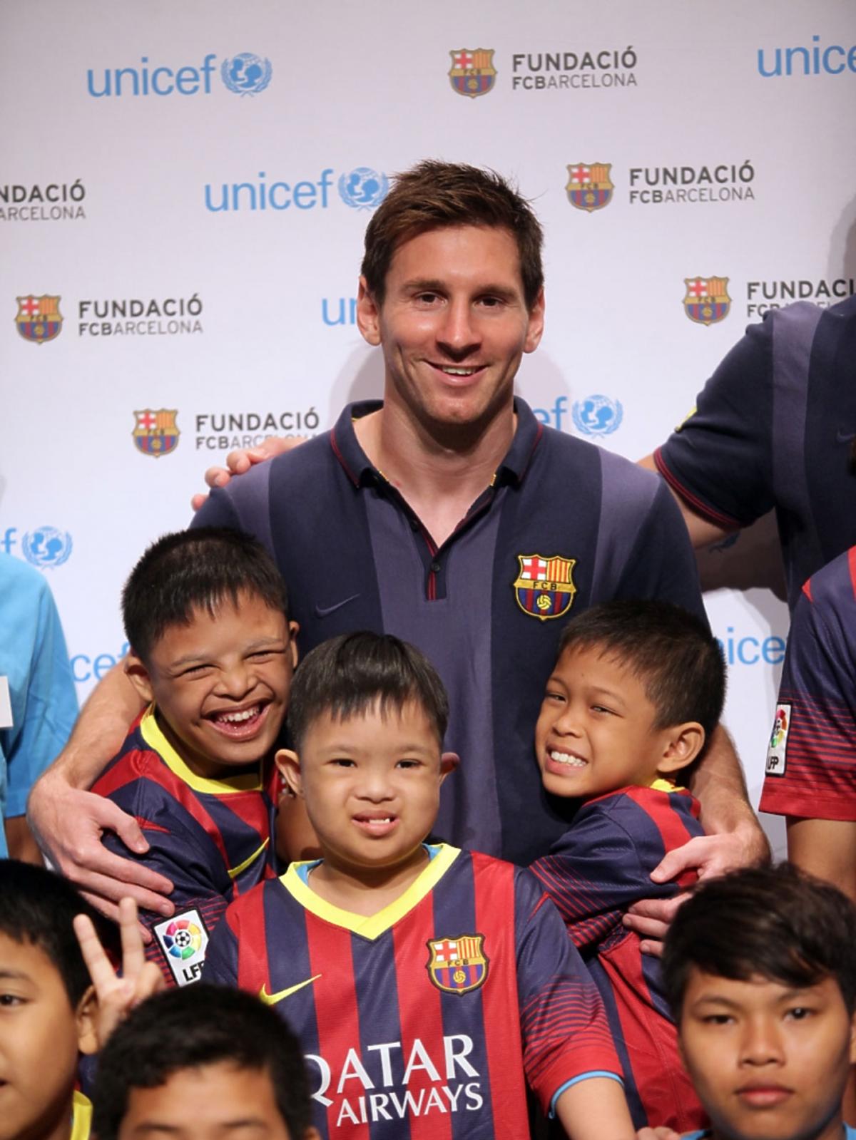Lionel Messi, Ambasador Dobrej Woli UNICEF