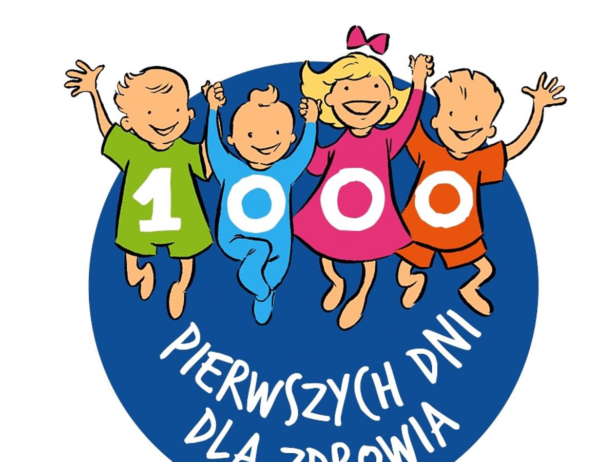 Logo 1000 dni dla zdrowia