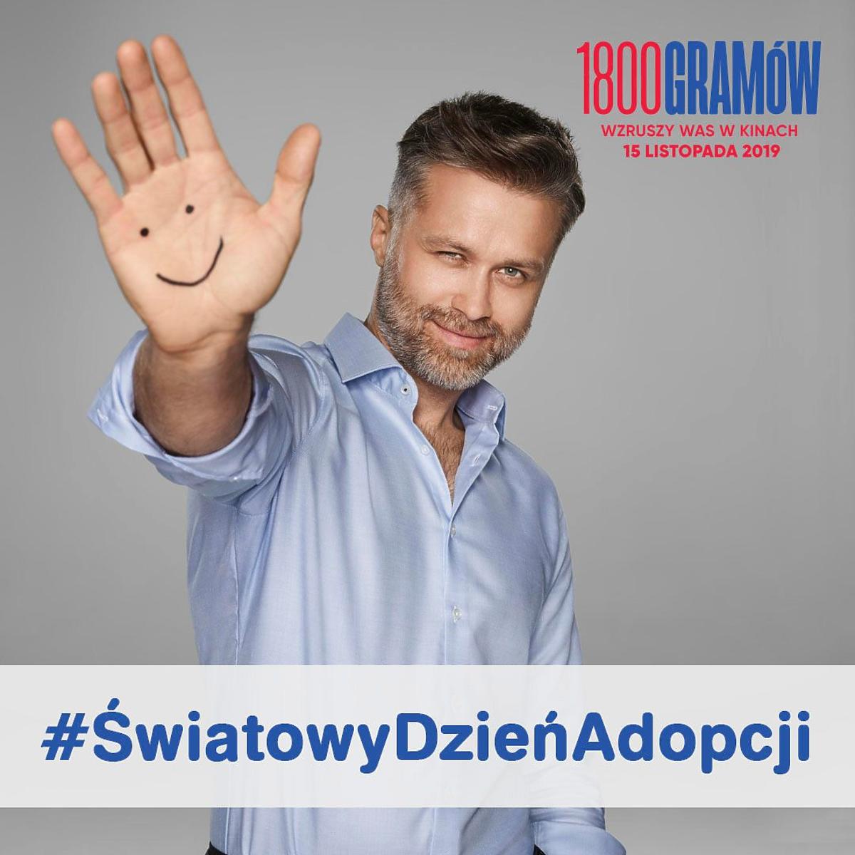 Maciej Zakościelny ambasadorem Światowego Dnia Adopcji