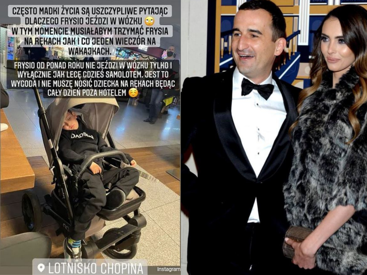 Marcela Leszczak tłumaczy dlaczego jej 4-letni syn jeździ w wózku dla maluchów