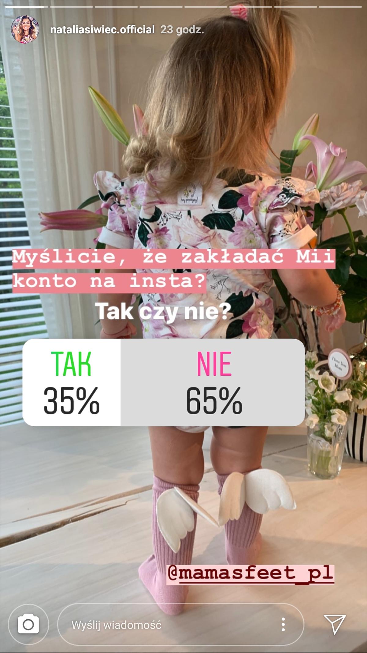 Mia Raduszewska na Instagramie