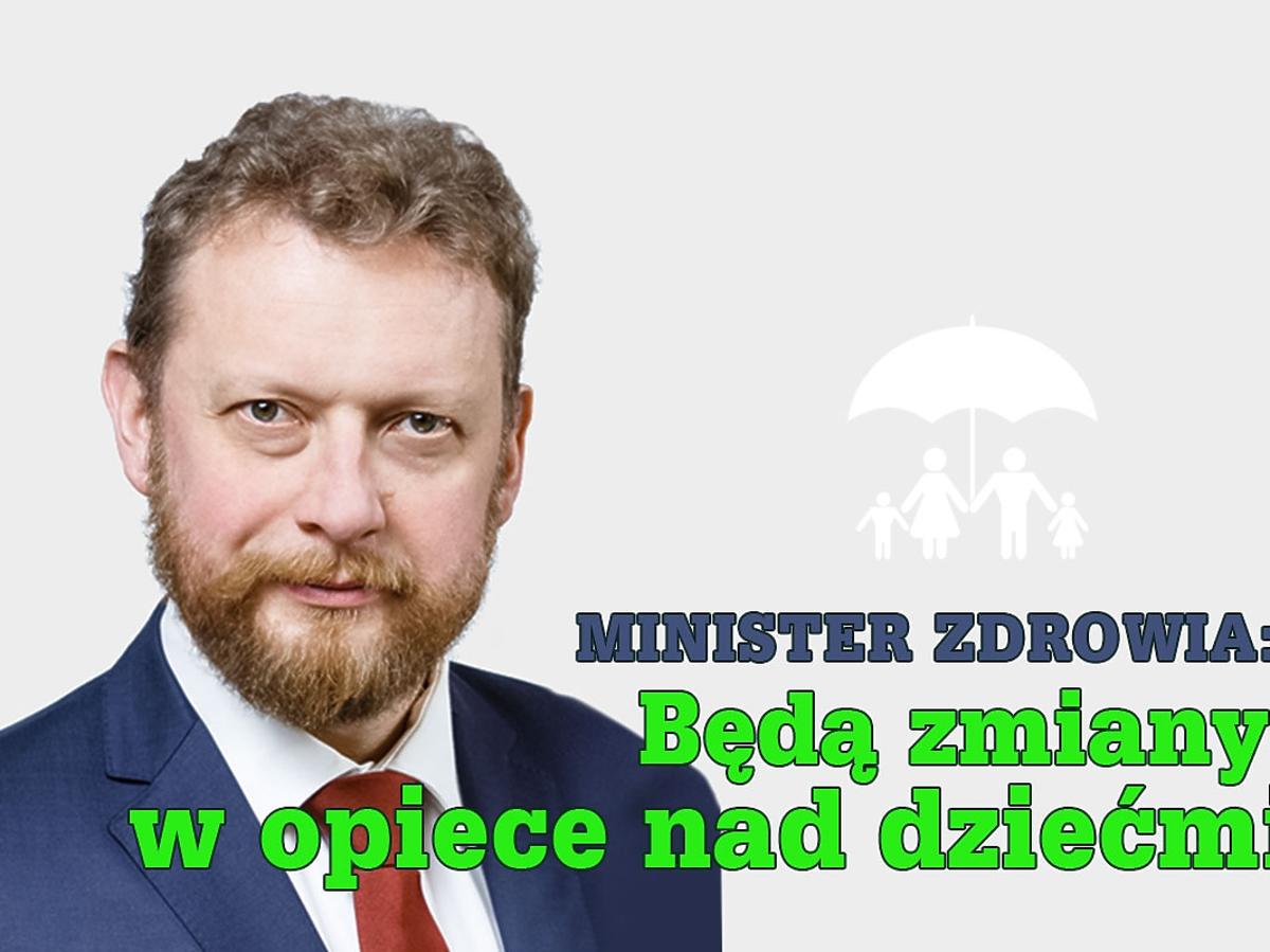 minister zdrowia Łukasz Szumowski