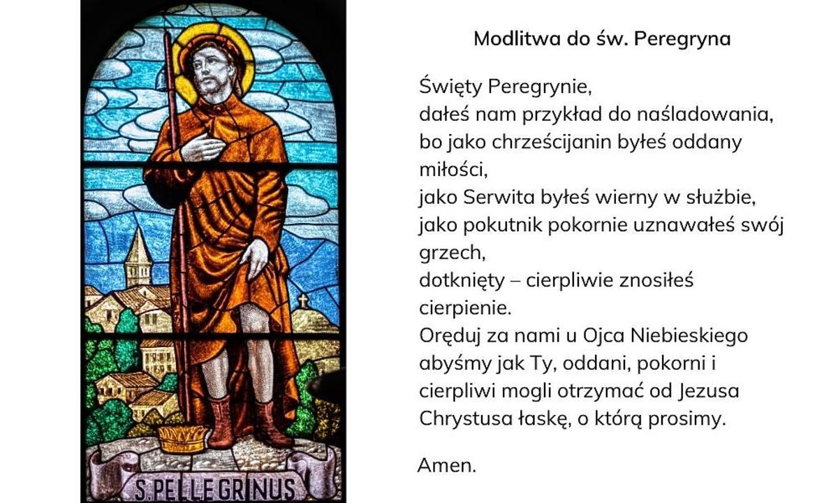 modlitwa do św Peregryna