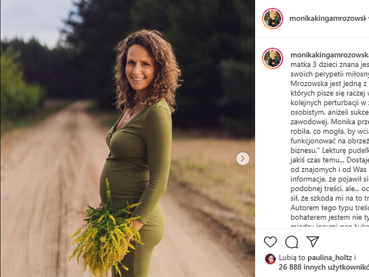 Monika Mrozowska jest w ciąży
