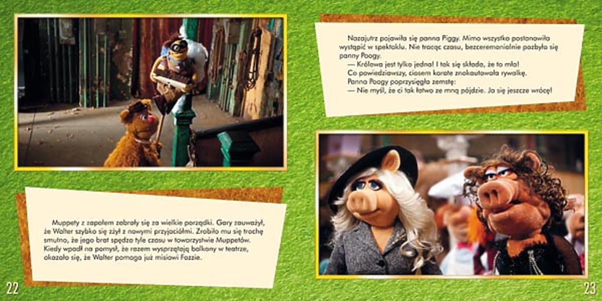 Muppety, filmy dla dzieci, bajki dla dzieci, Muppety na CD, książki dla dzieci