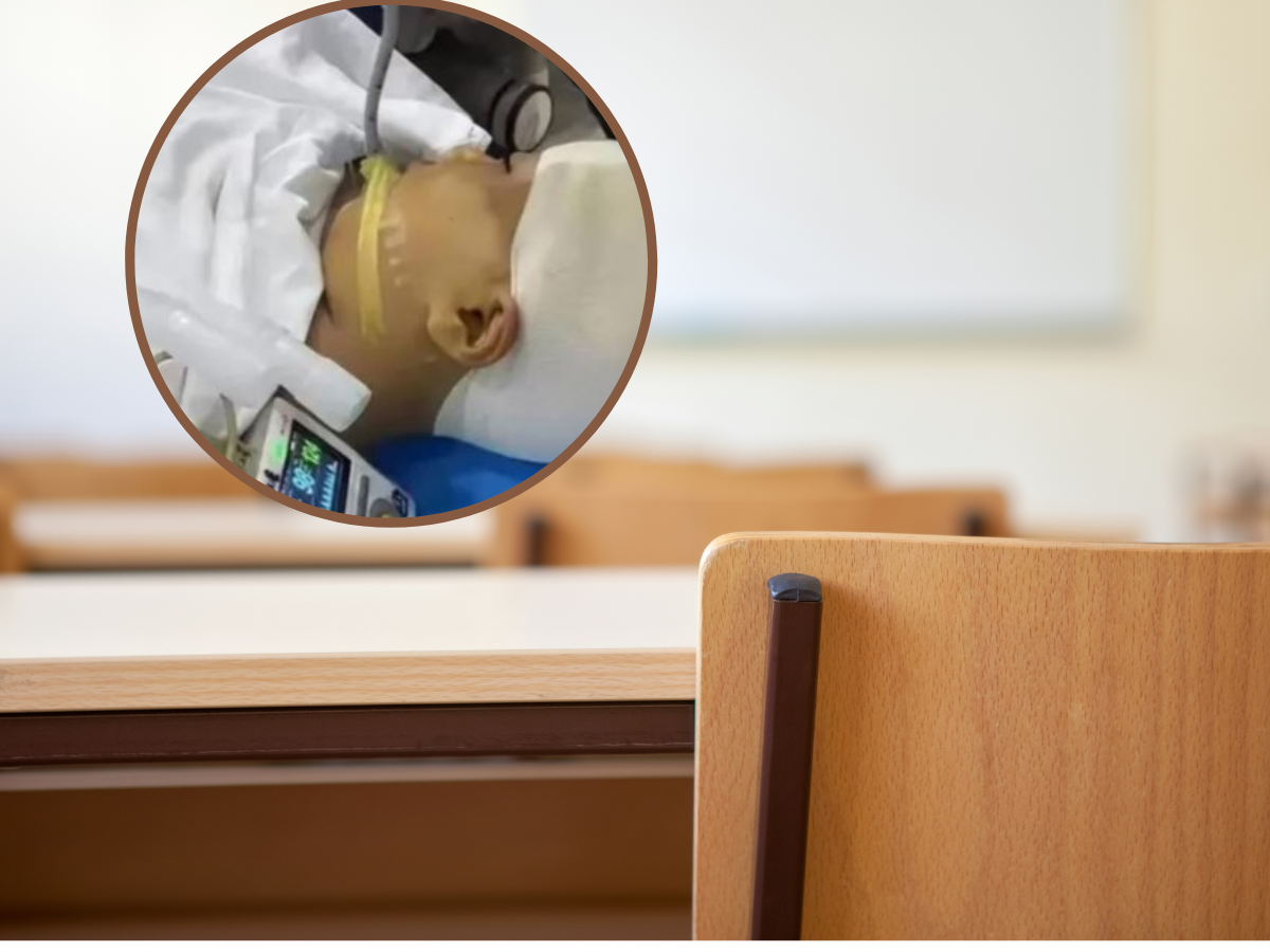 Nauczyciel uderzył 9-letnią uczennicę metalową linijką. Uszkodził jej mózg
