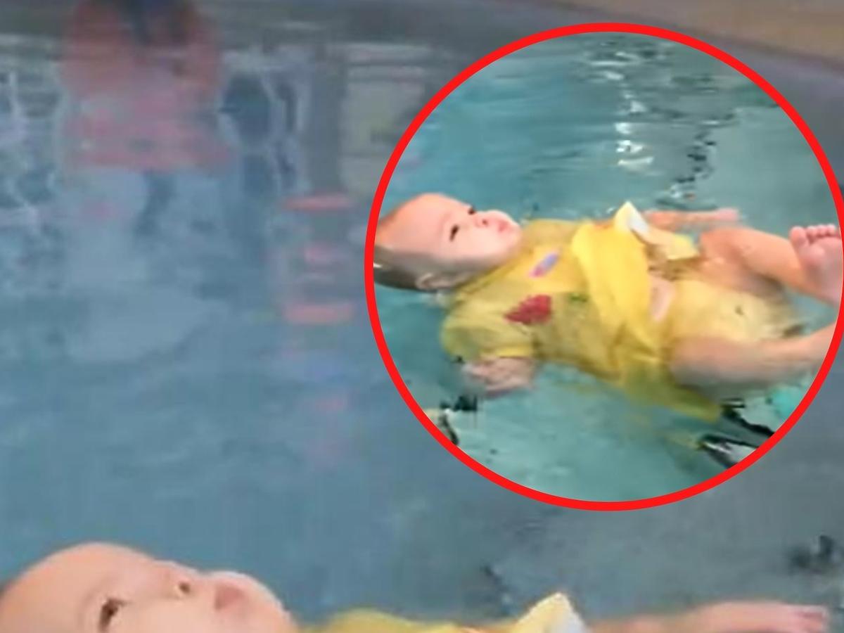 nauka pływania niemowląt