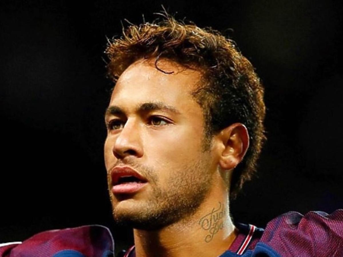 Neymar Jr przystojny piłkarz reprezentacji Brazylii