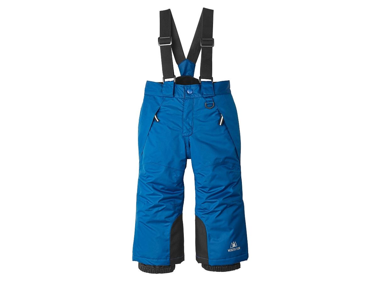 niebieskie spodnie dla dziecka na zime w lidlu.jpg