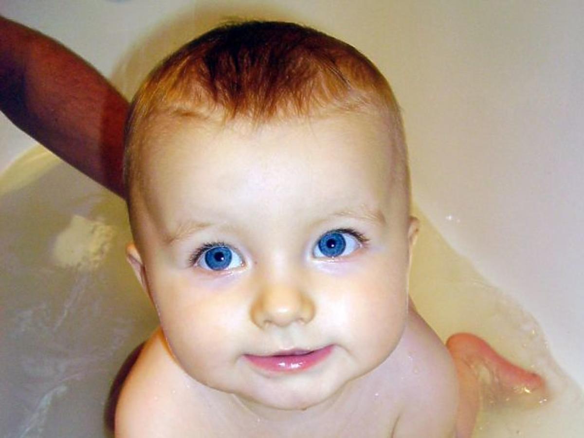 niemowlę, kąpiel