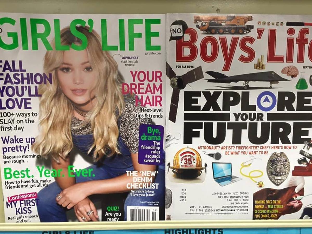 okładki czasopism dla nastolatków