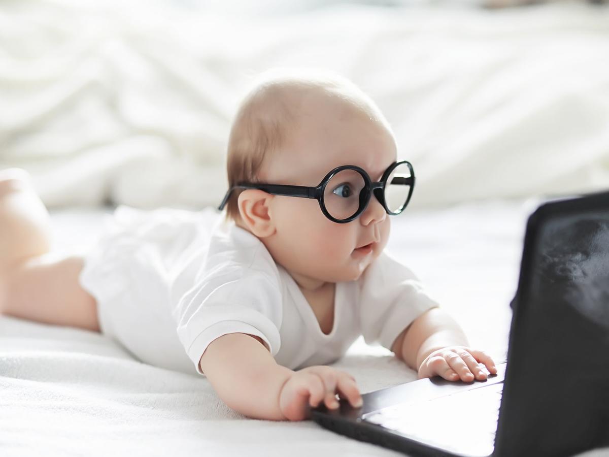 okulary dla niemowlaka