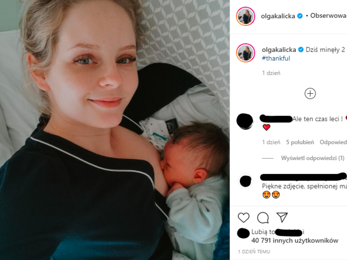 Olga Kalicka świętuje drugie urodziny synka