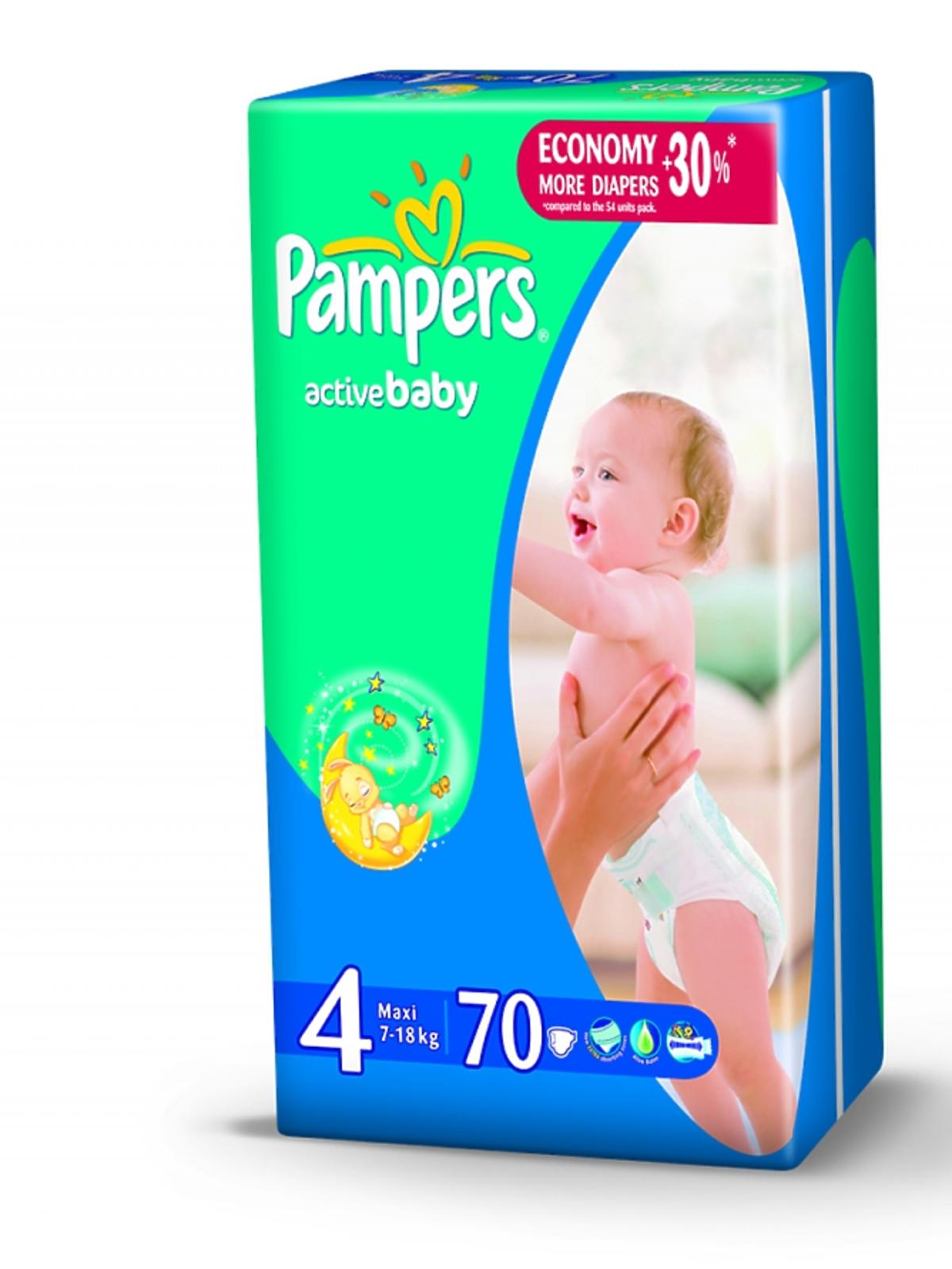 pieluchy dla dzieci, Pampers Active Baby