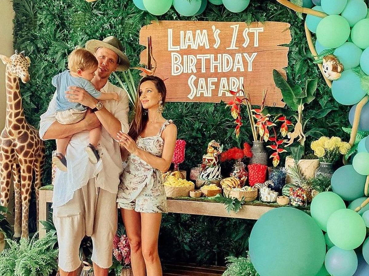 Pierwsze urodziny Liama w stylu Safari