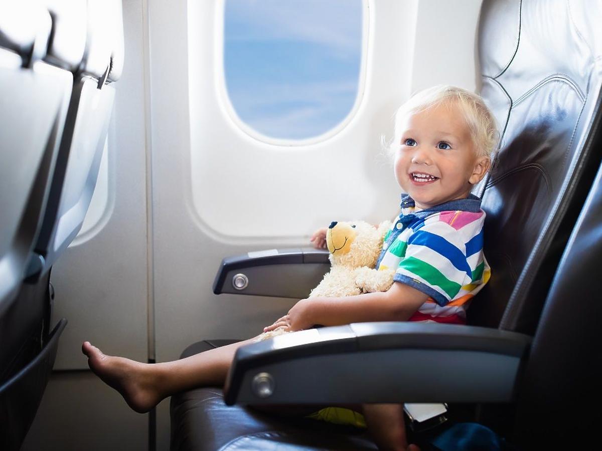 Pierwszy lot samolotem z dzieckiem