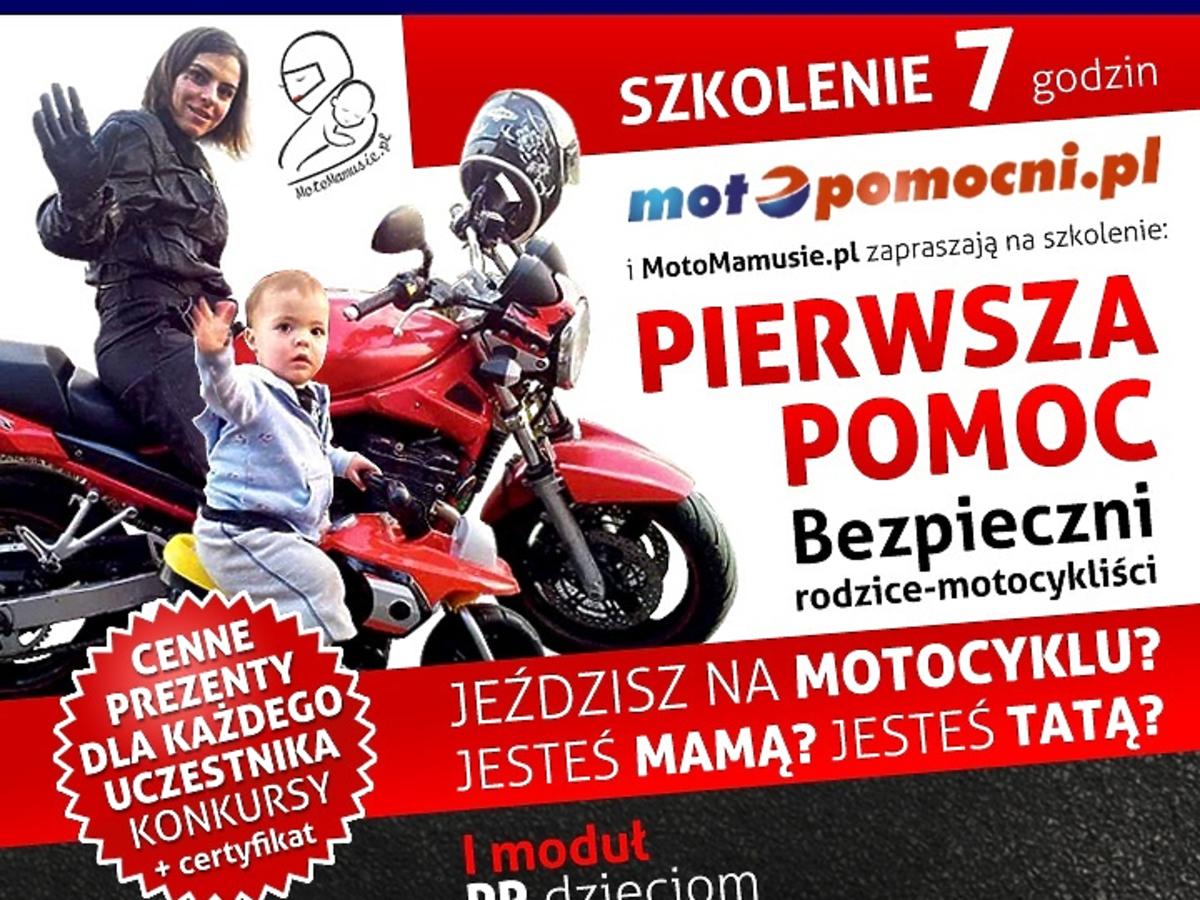 plakat, szkolenie, pierwsza pomoc, motopomocni.pl