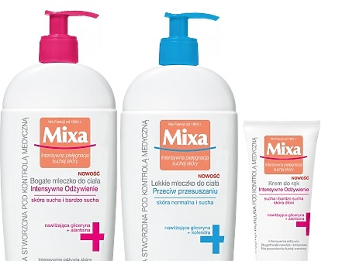 Preparaty przeciw przesuszeniu oraz intensywnie odżywiające marki MIxa