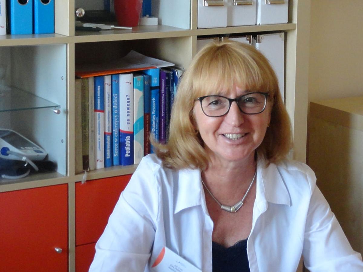 prof. Ewa Pańkowska, diabetolog
