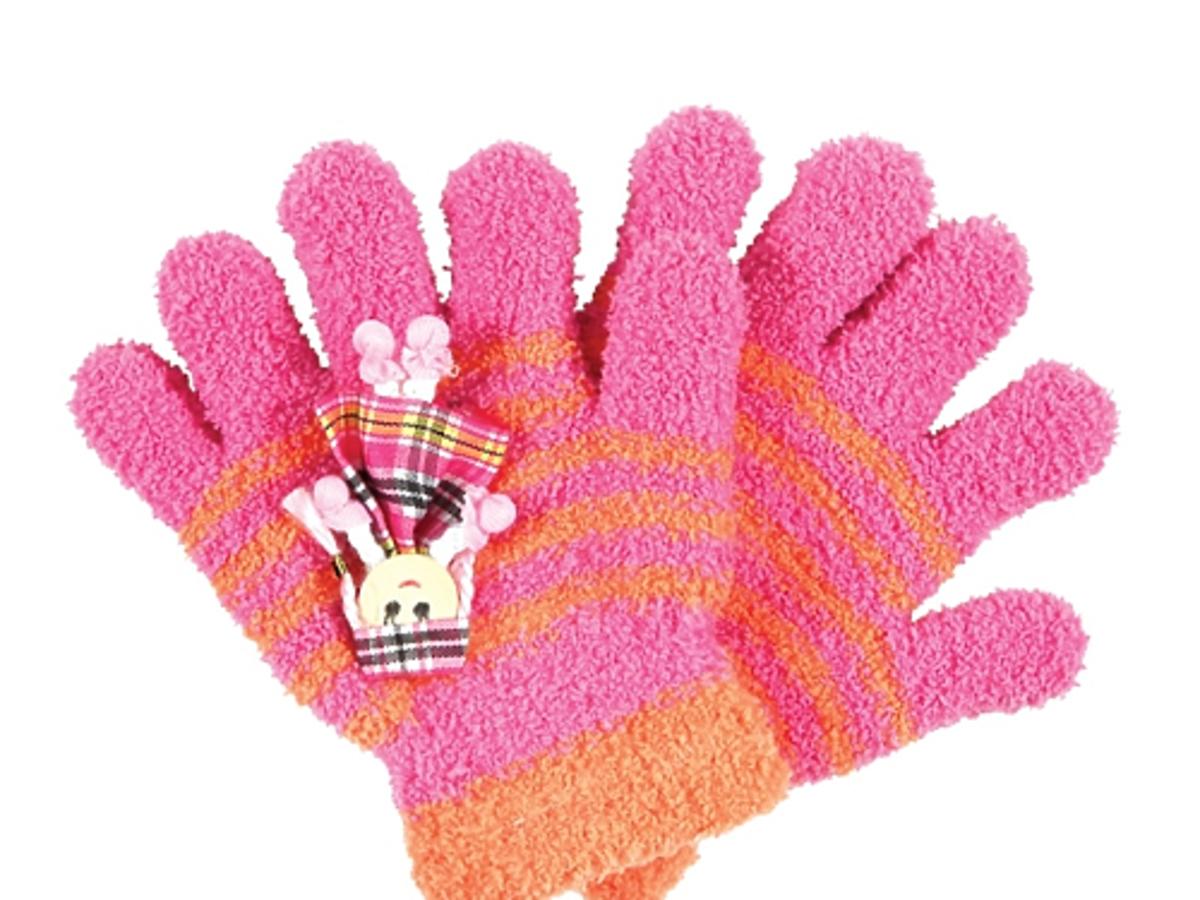 rękawiczki dziewczęce, rękawiczki dla dzieci, Pepco