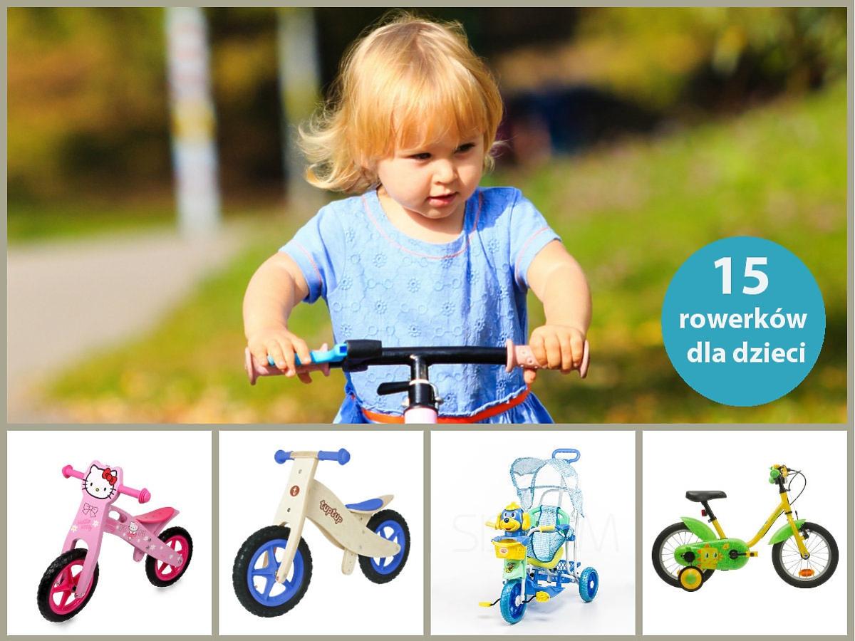 rowerki dla dzieci, rowerek biegowy, rowerki dwukołowe