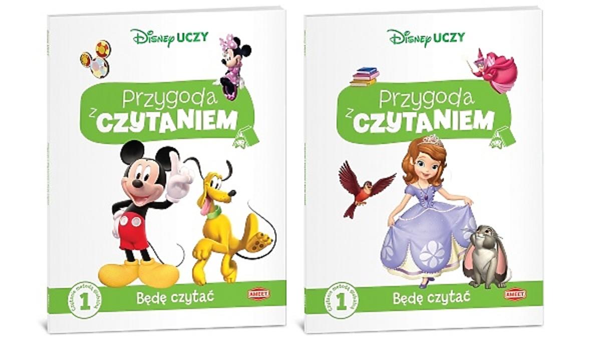 Seria książeczk Disney Uczy Czytać Ameet