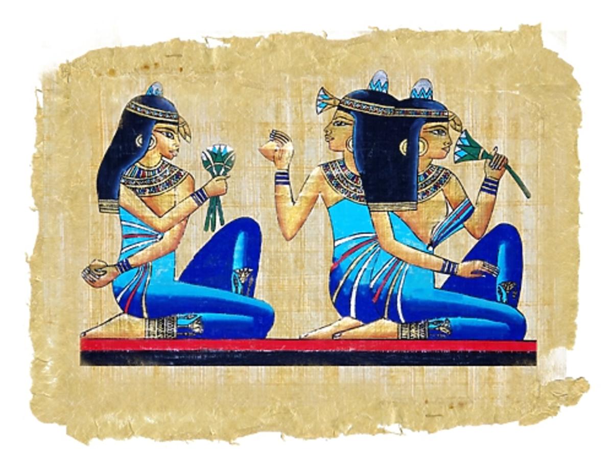 starożytne testy ciążowe, starożytność, papirus