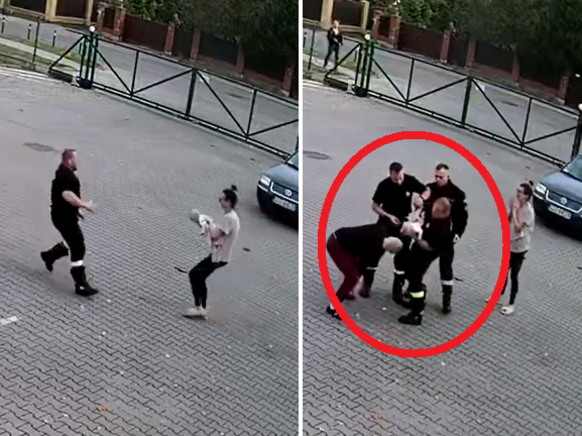 Strażacy uratowali dziecko
