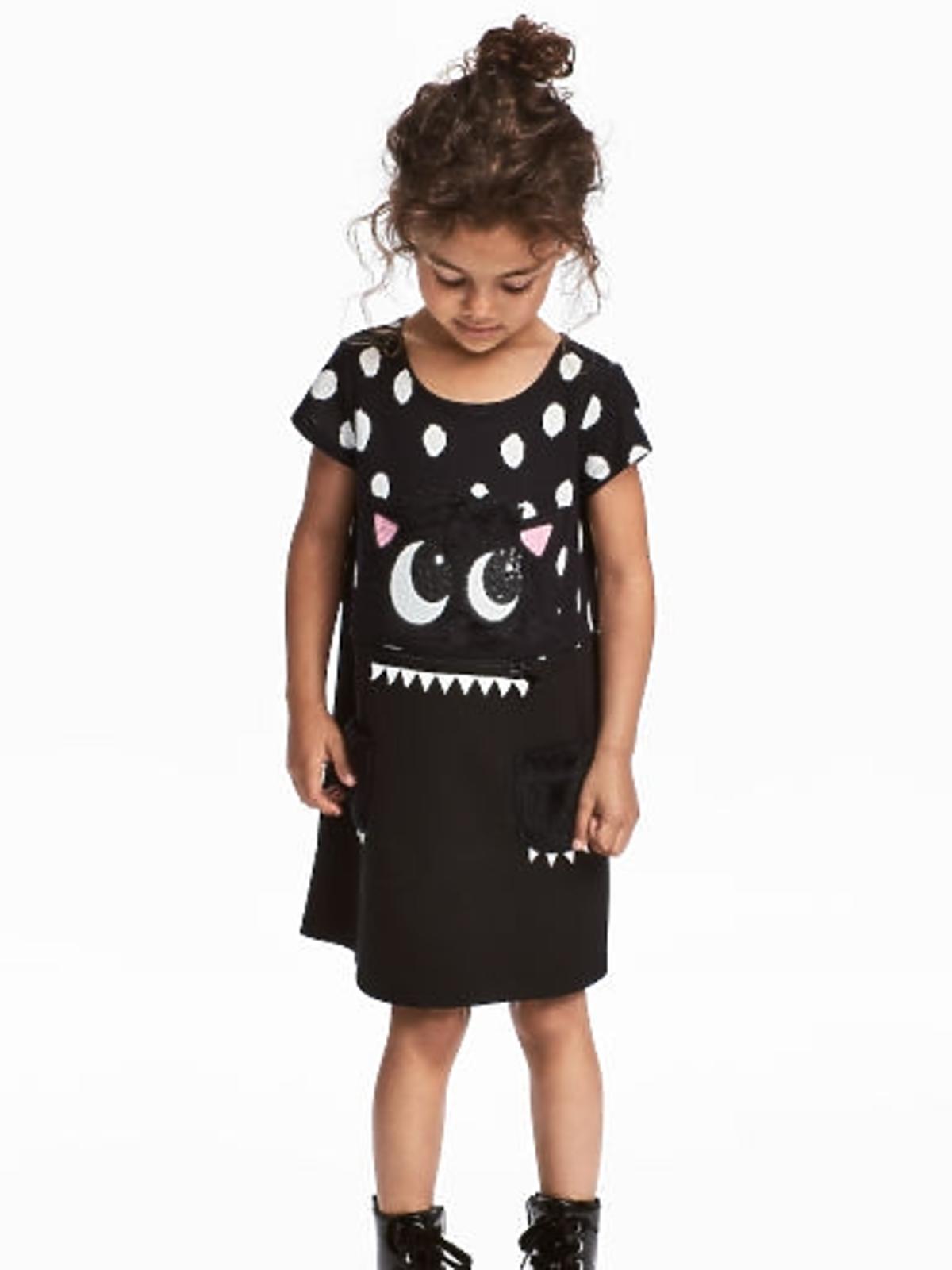 sukienka z potworem dla dziewczynki H&M.jpg