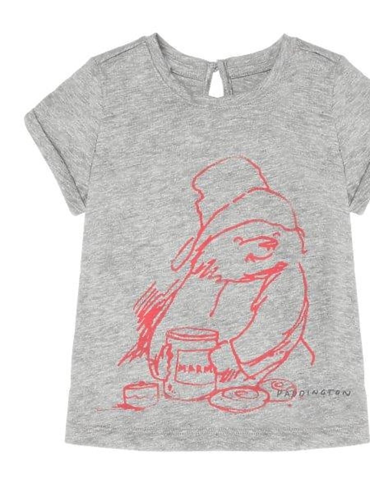 T-shirt szary - kolekcja Miś Paddington/ BabyGAP