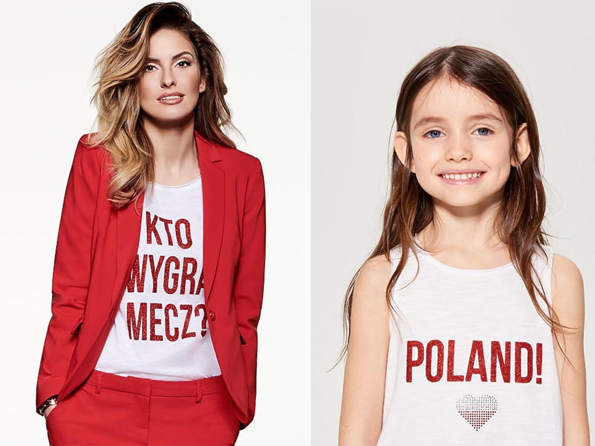 t-shirty dla mamy i córki Mohito - Dominika Grosicka
