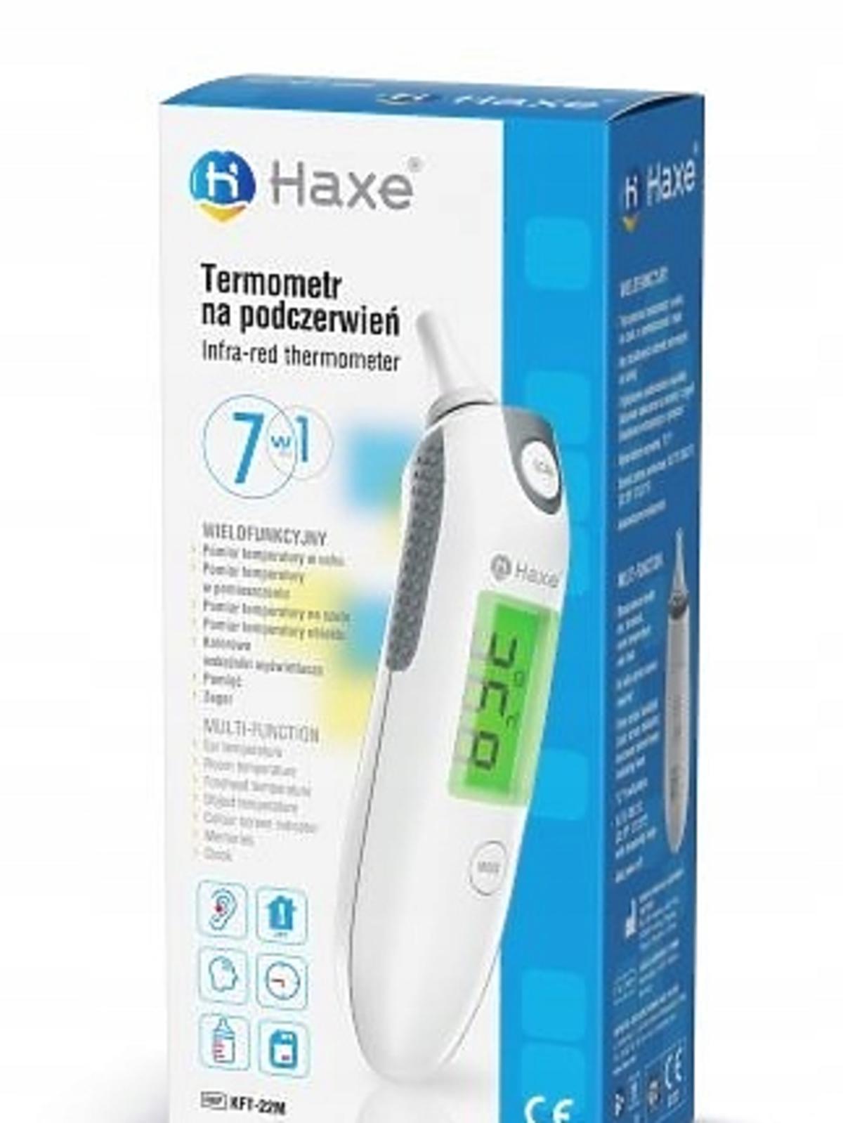 Termometr bezdotykowy Haxe