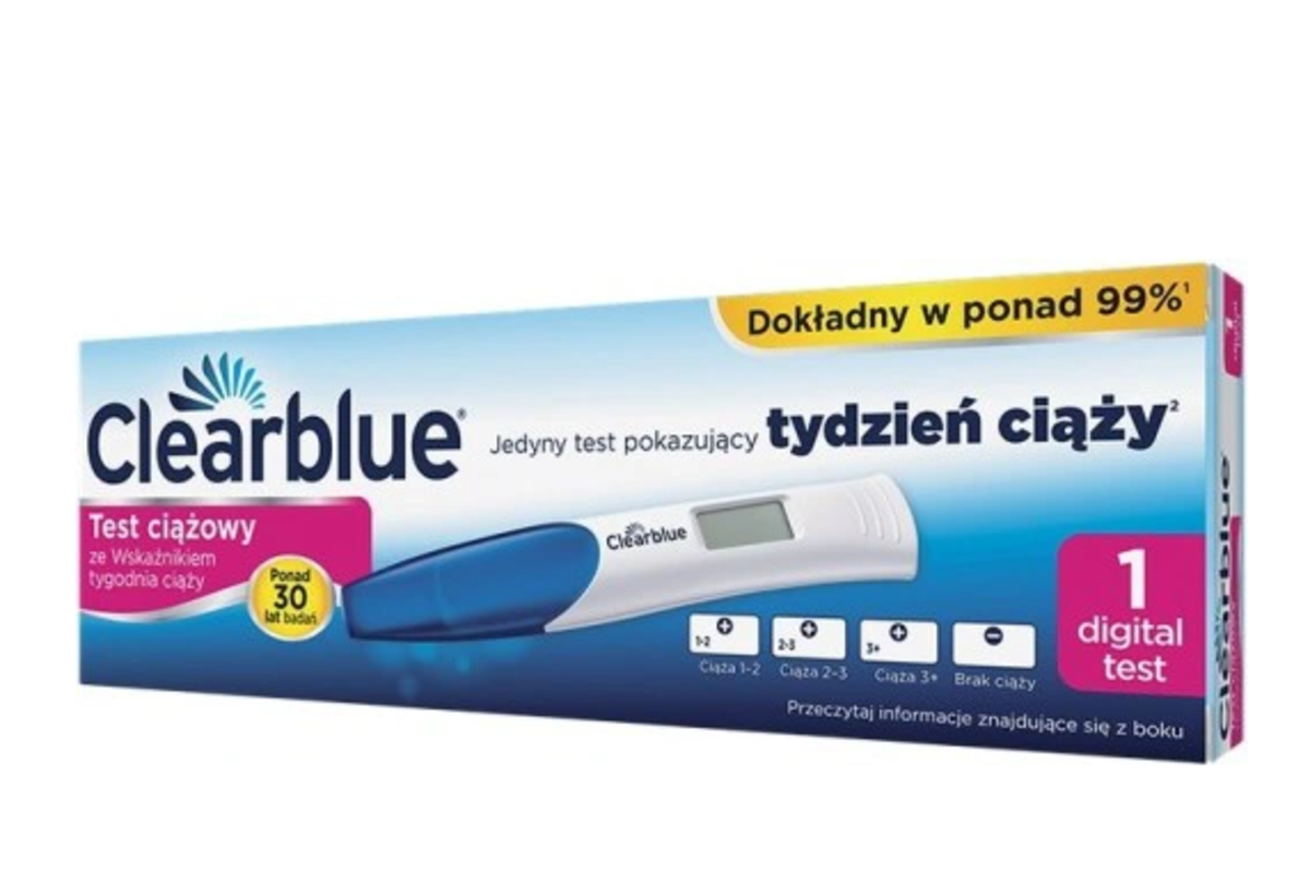 Test ciążowy cyfrowy Clearblue