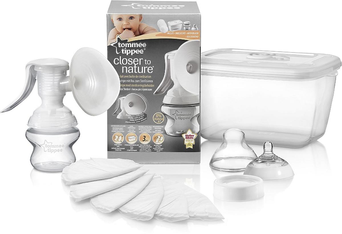 Tommee Tippee Laktator Ręczny z acesoriami