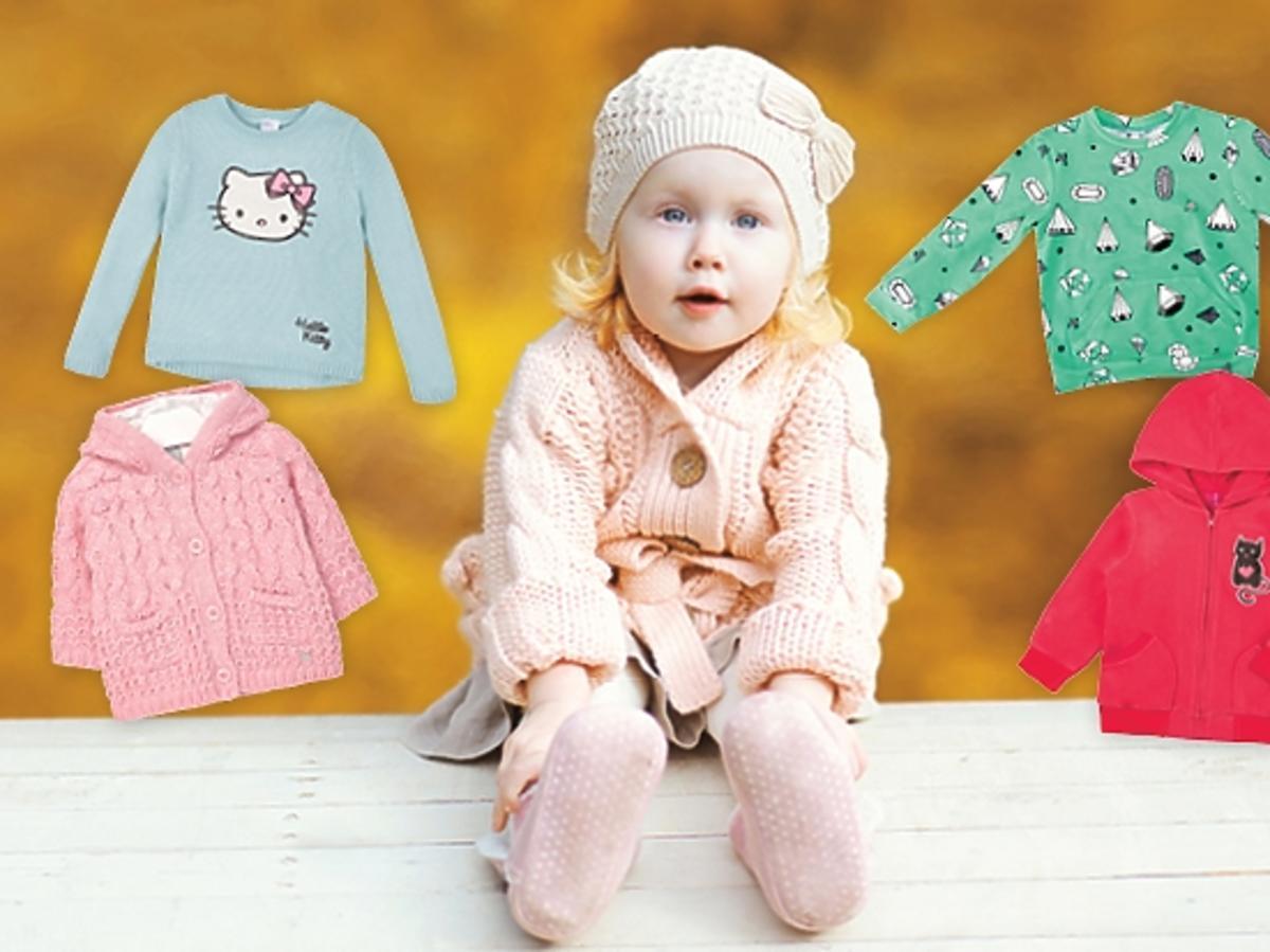 ubranka dla dzieci, swetry i bluzy dla dziewczynki, jesień i zima 2016-2017