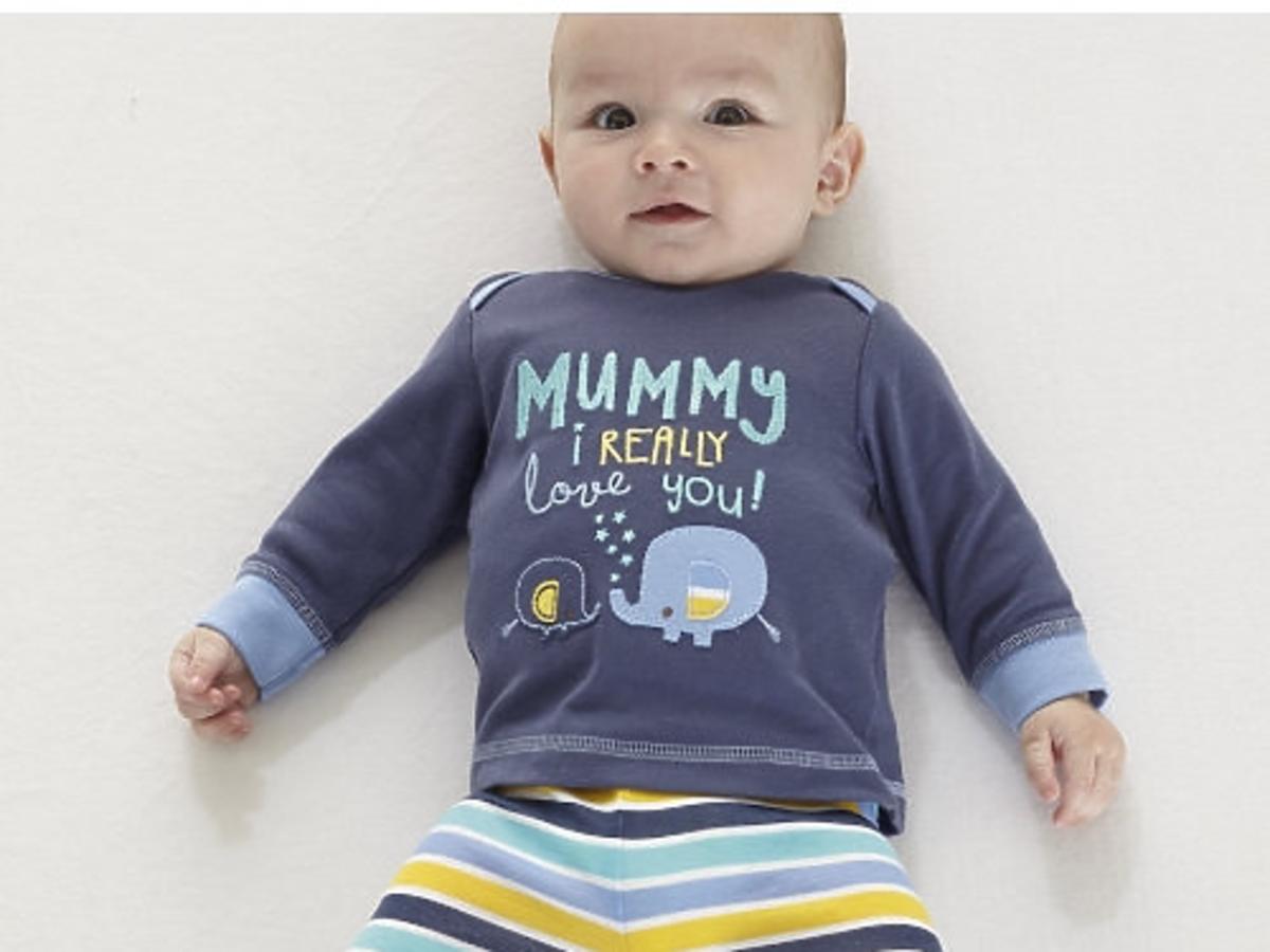 ubranka dla niemowląt, Mothercare