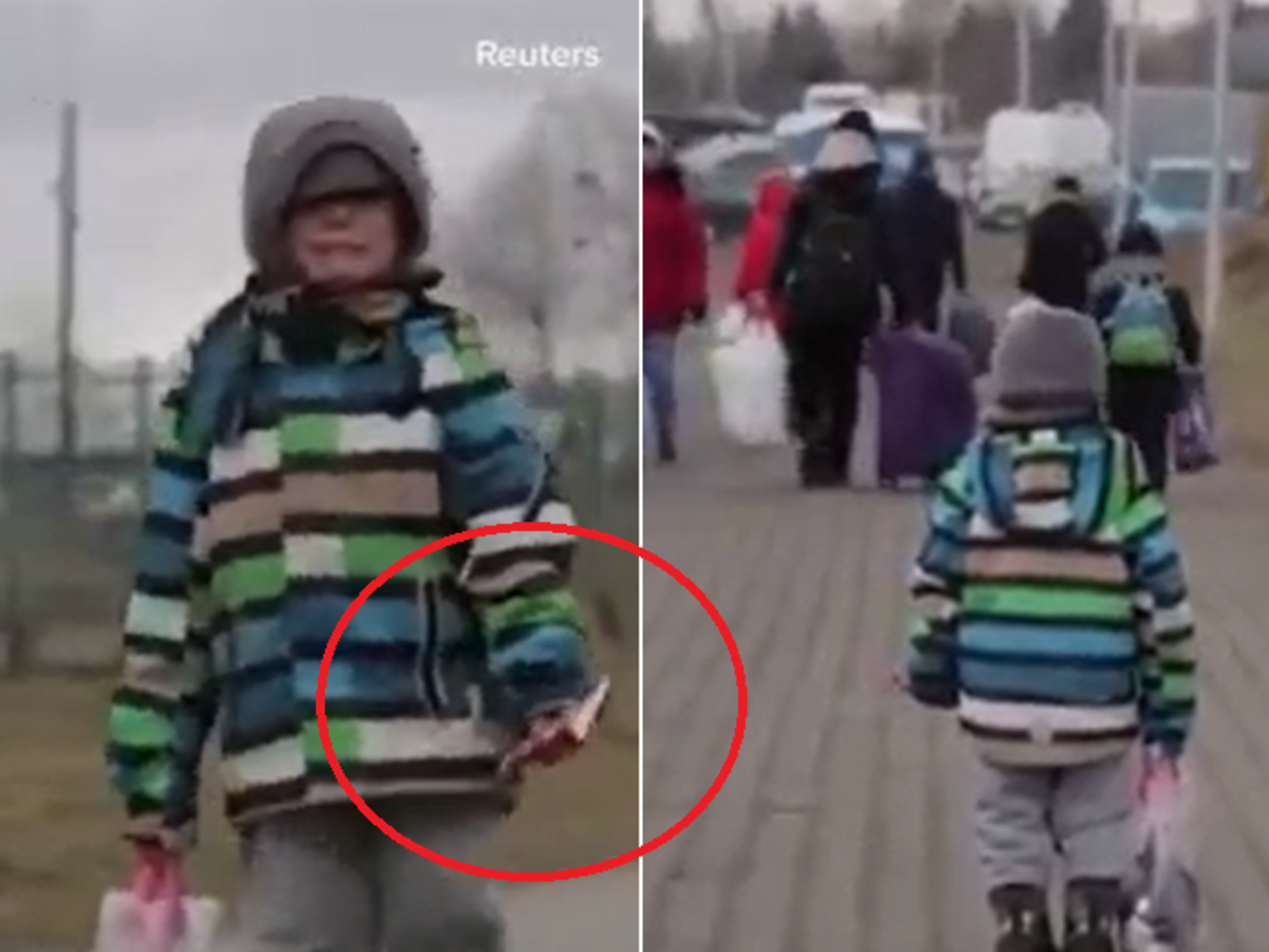 ukraiński chłopiec sam doszedł do polskiej granicy