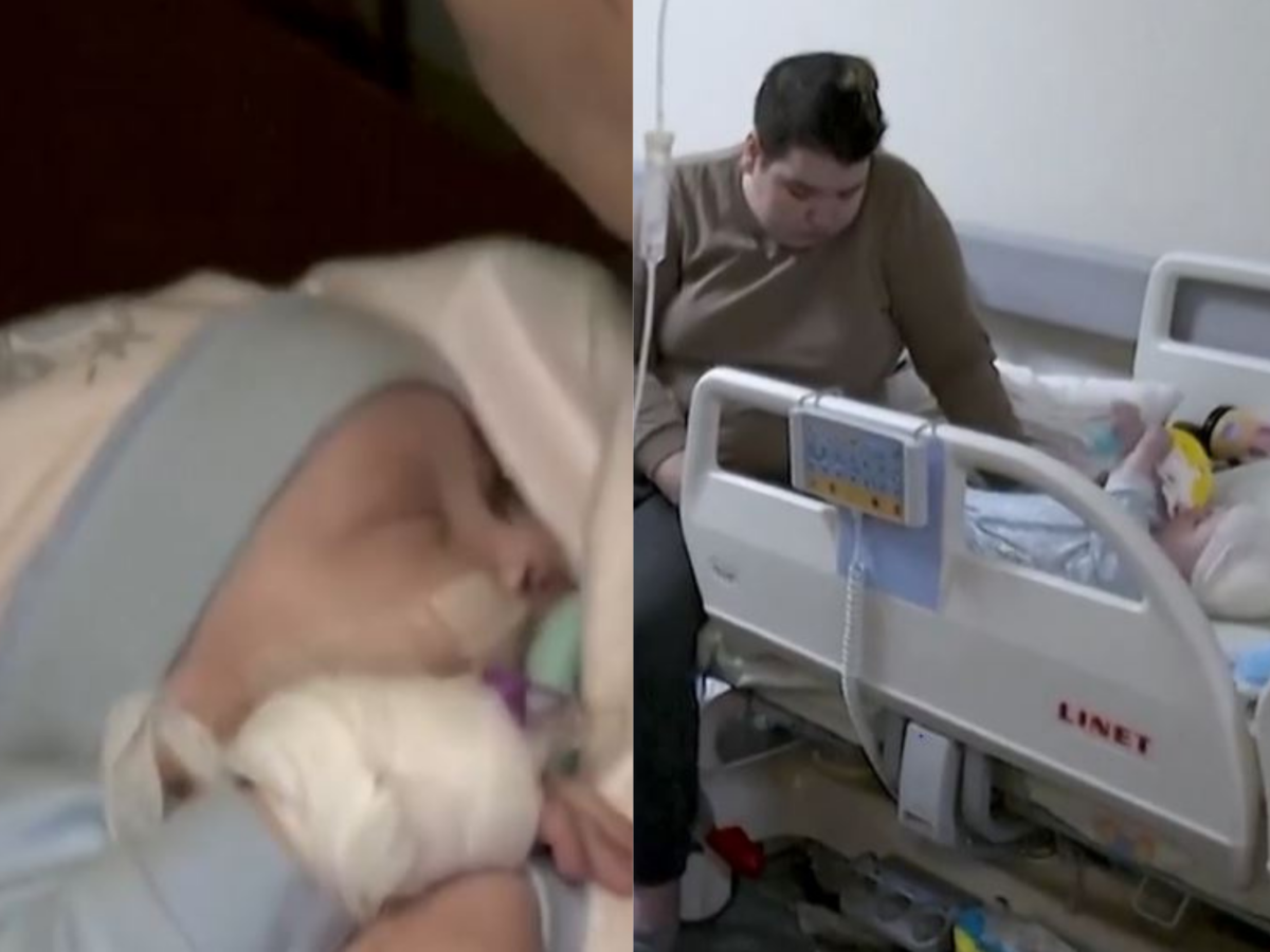 W piwnicy największego ukraińskiego szpitala pediatrycznego trwa walka o zdrowie i życie 