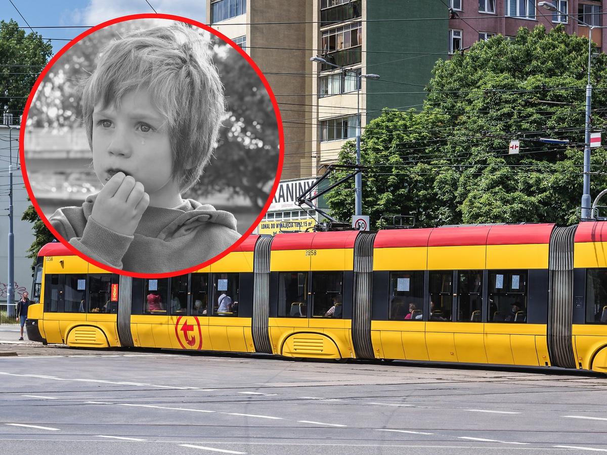 Warszawa: śmiertelny wypadek, tramwaj przytrzasnął dziecko