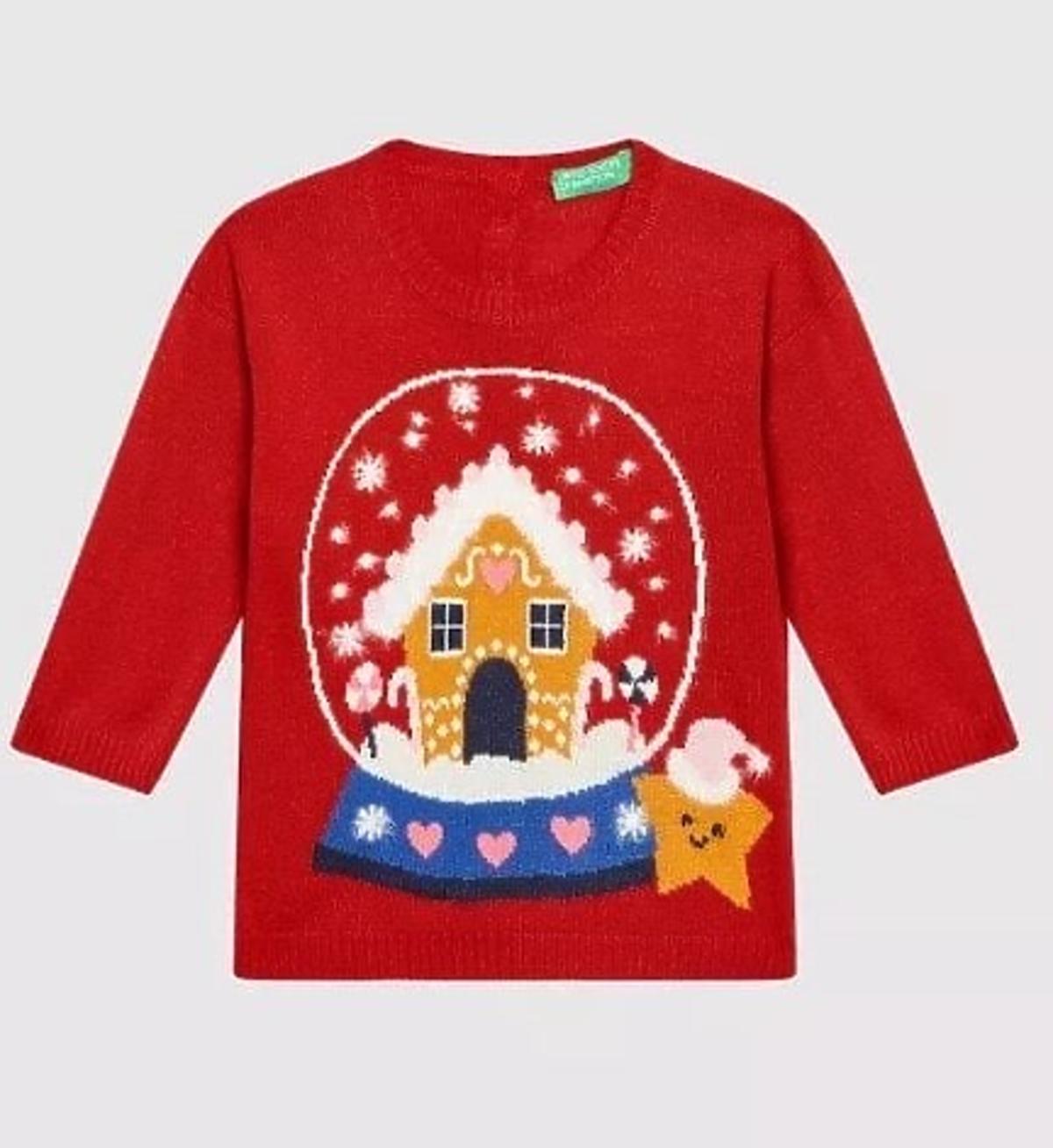 Wesołe świąteczne swetry dla dzieci i niemowląt
