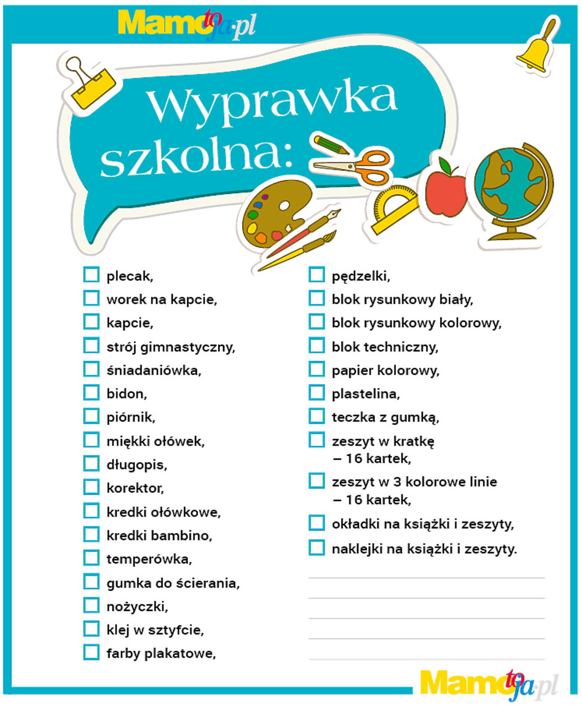 Wyprawka Do Pierwszej Klasy Szko y Podstawowej Co Trzeba Kupi I Ile 