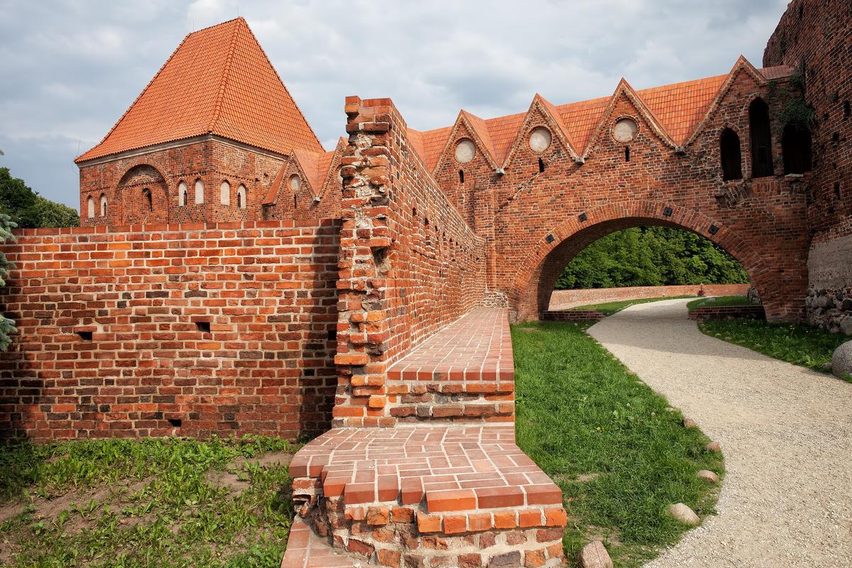 zamek krzyżacki w Toruniu