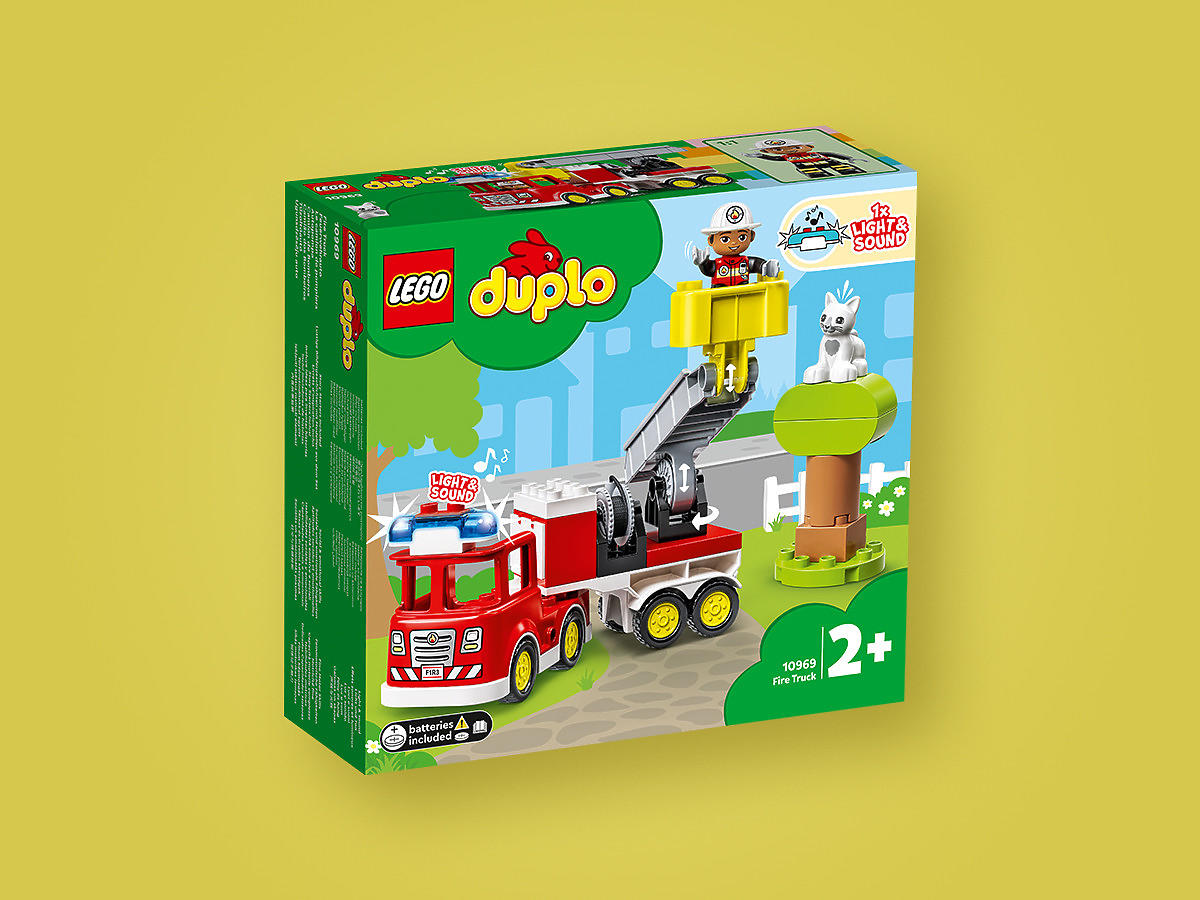 Zestaw LEGO DUPLO wóz strażacki
