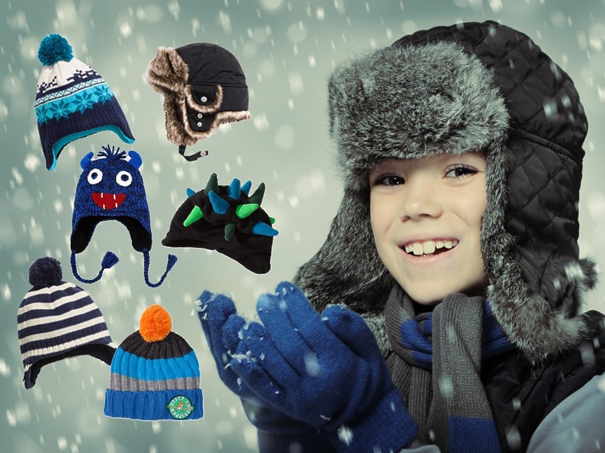zimowe czapki dla chłopców - zima 2014/2015