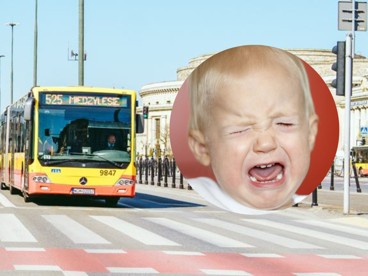 Zostałam wyproszona z autobusu, bo moje dziecko płakało