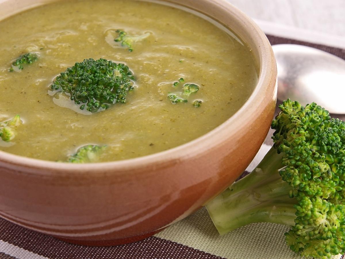zupa, brokuły, danie, potrawa, jedzenie