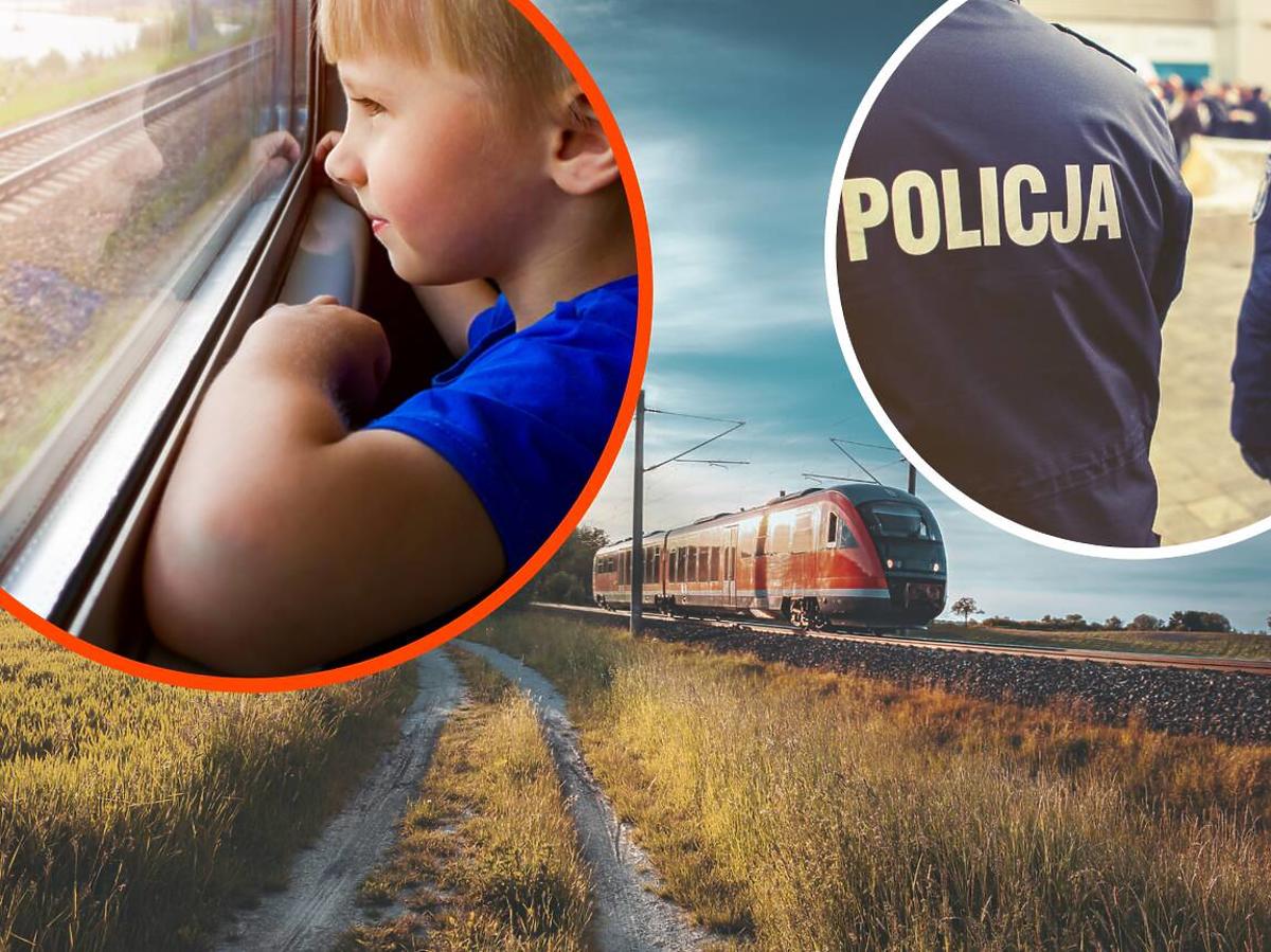 Policjanci pomogli chłopcom z Ukrainy, którzy samotnie podróżowali pociągiem